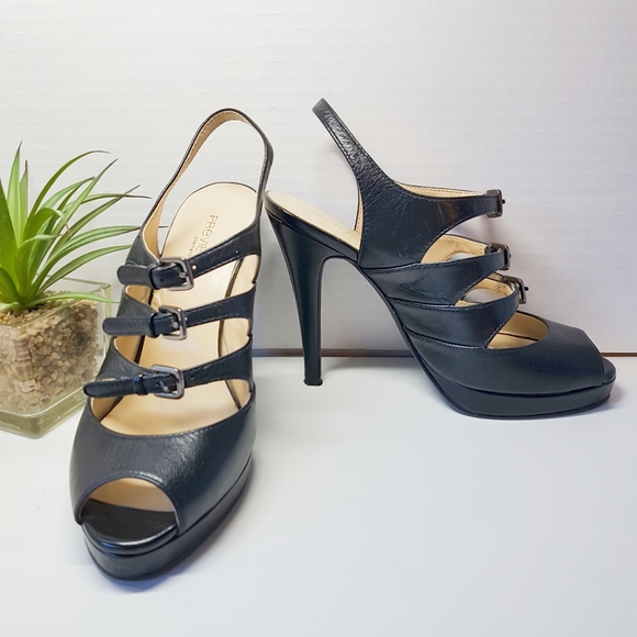 Nordstrom Black Platform Sandals - Picture 2 of 9